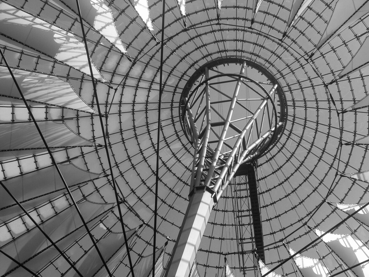 Sony Center Berlin, Dachkonstruktion
